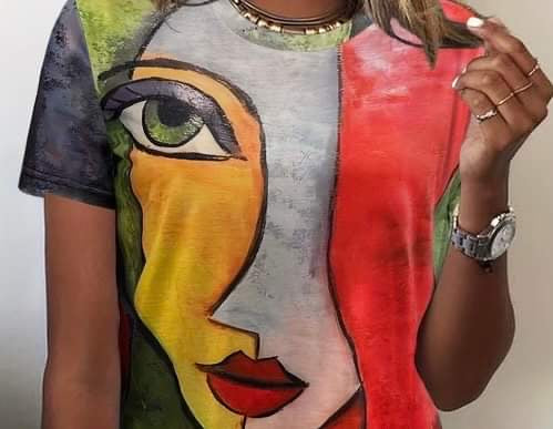 Abstract Face Shirt