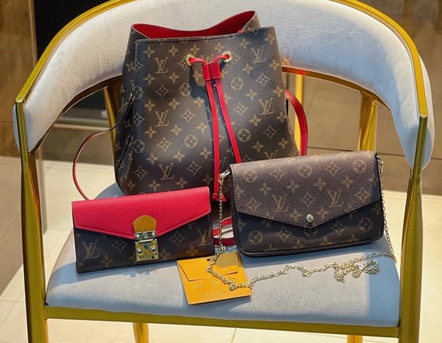 Queens purse 3 piece set