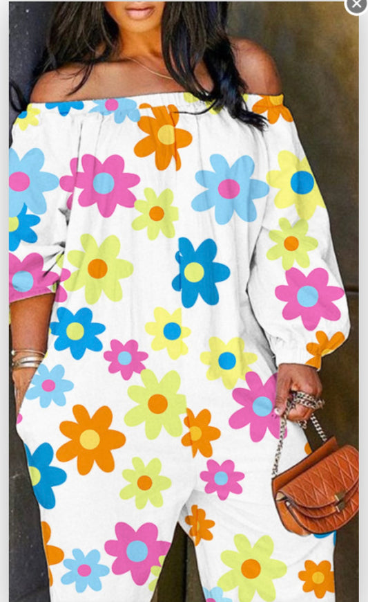 Queens Flower jumpsuit